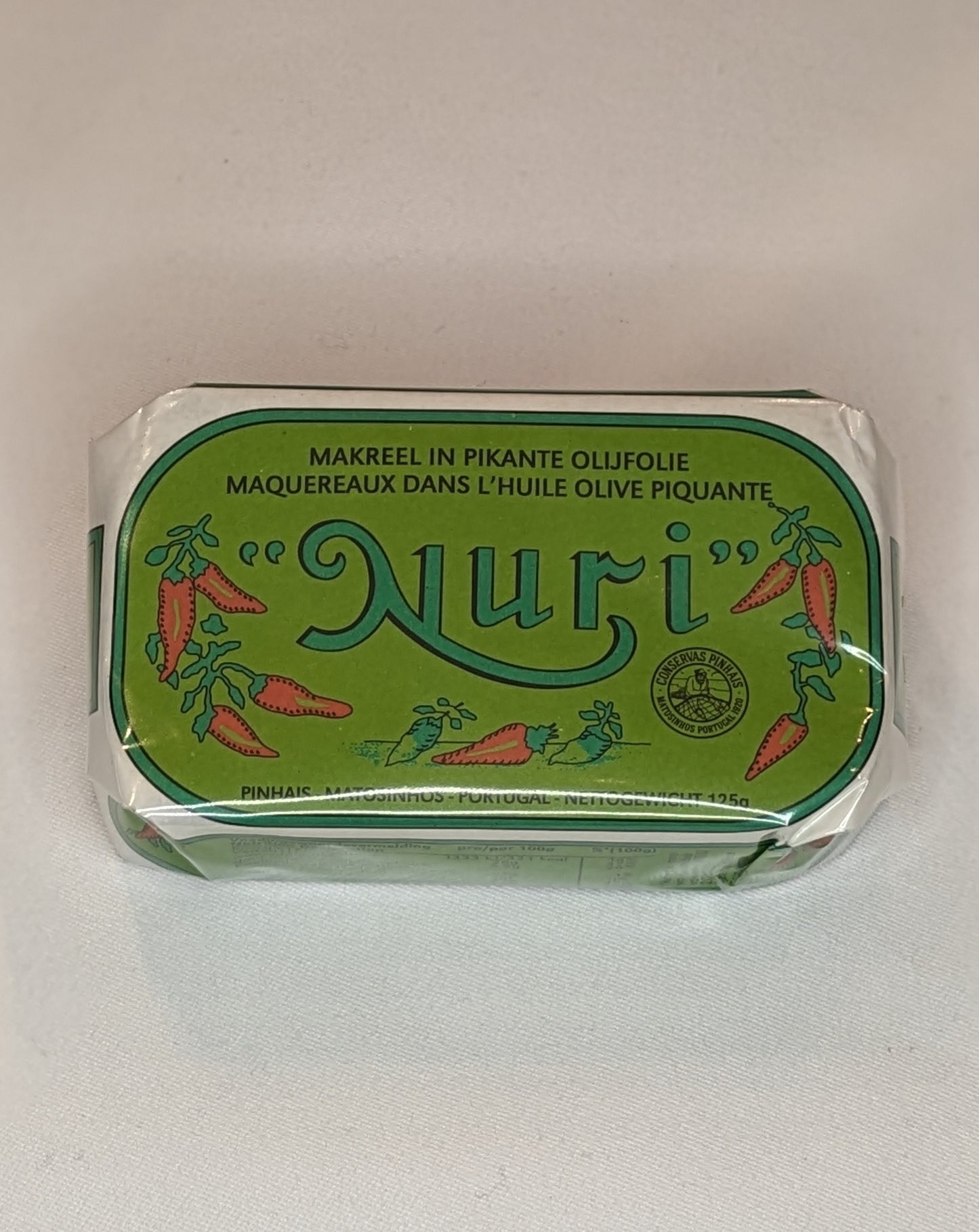 Nuri Makreel in pikante olijfolie