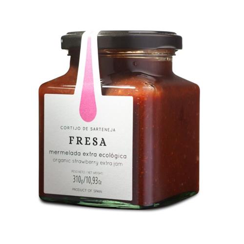 Biologische Aardbeien jam